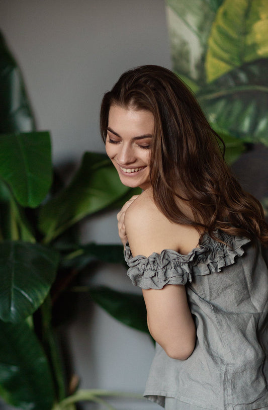 Women's linen two-piece suit Adventurer 